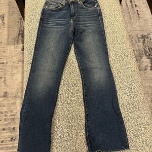 7 For All Mankind Indigo slim kick jeans